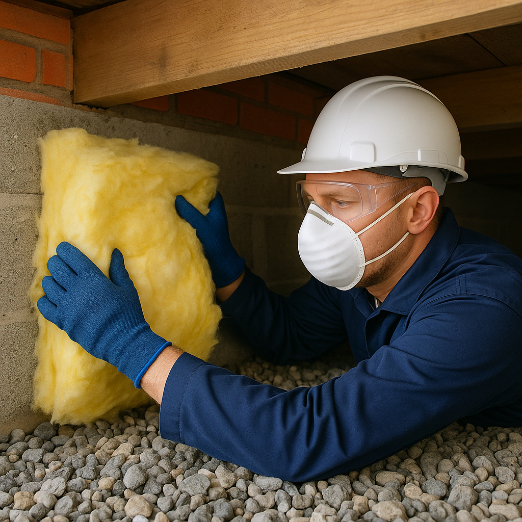 Bodemisolatie in een woning
